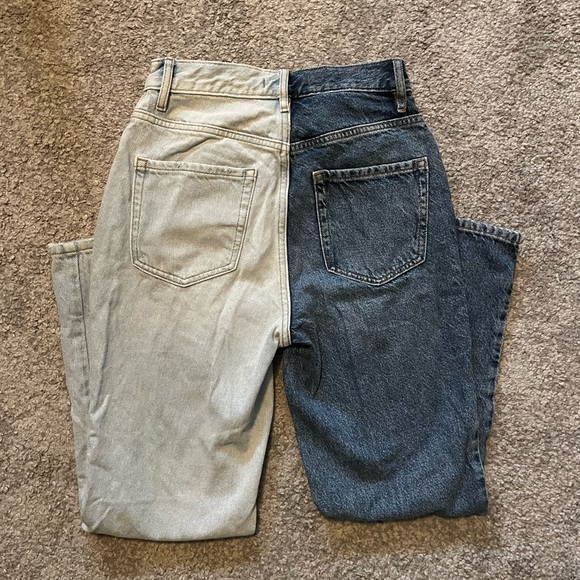 Pacsun Jeans- Split colored - Picture 4 of 4